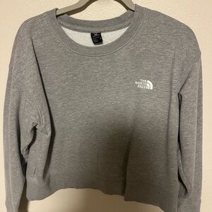 The North Face Heather Gray Crewneck